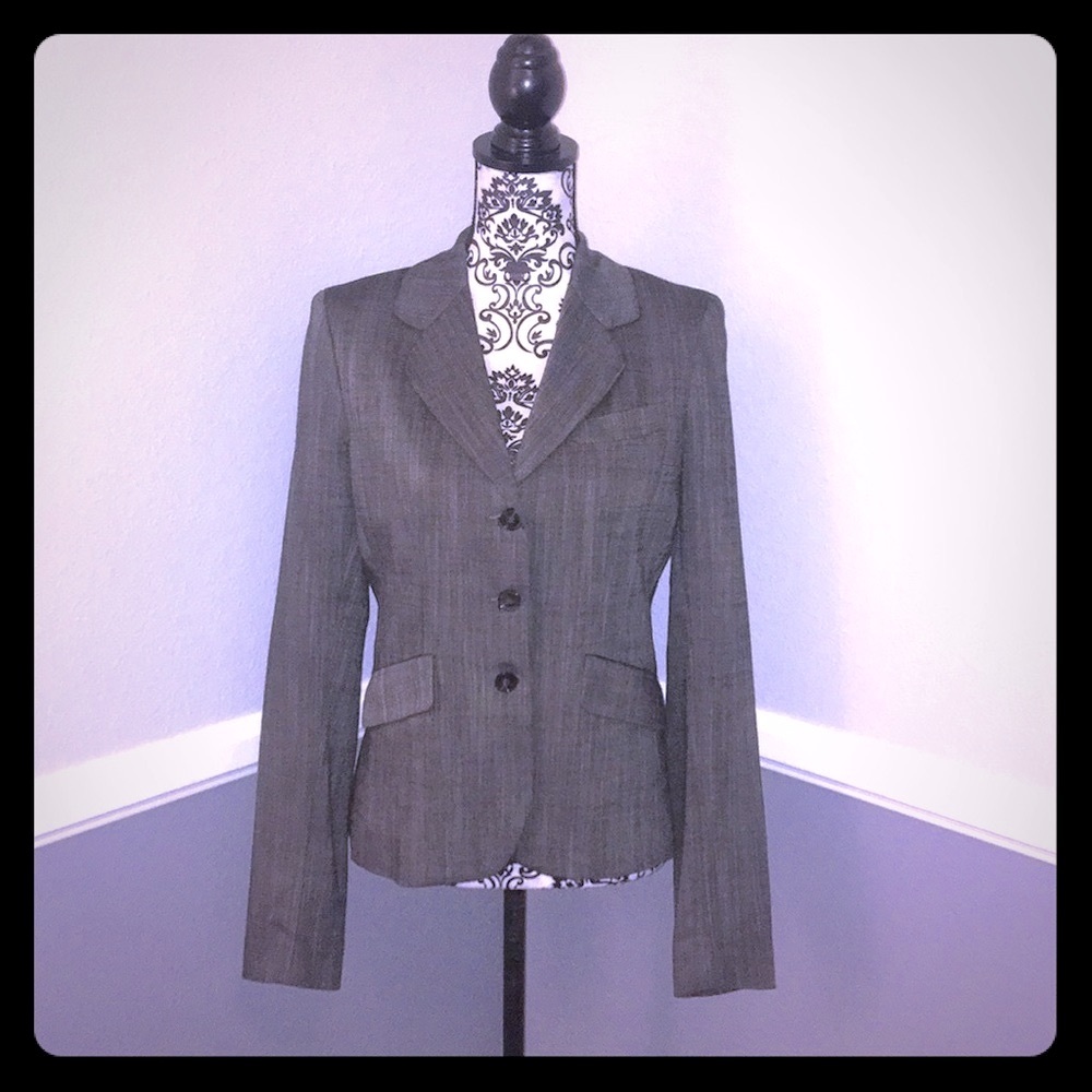 Vintage GEORGIE 3-Button Charcoal Gray Blazer!